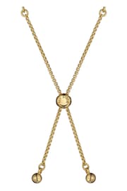 Ted Baker Gold Tone Isabela Crystal Baguette Adjustable Bracelet - Image 4 of 6