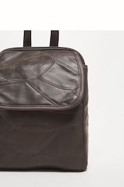 JD Williams Brown Patchwork Backpack - Image 4 of 4