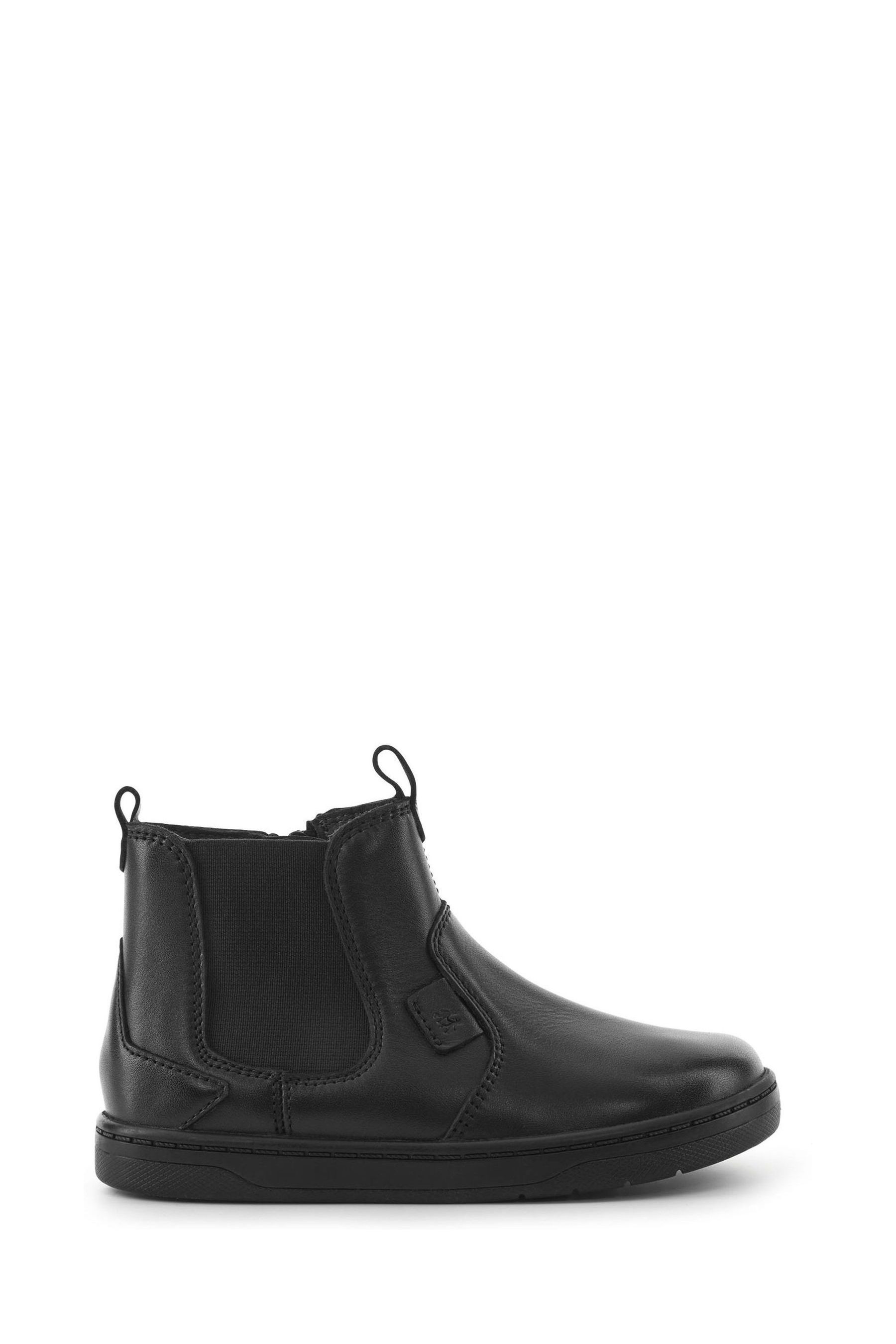 Buy Start Rite Energy Leather Zip Up Black Boots from the Next UK online shop