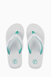 Foamlife White Lixi Womens Flip Flops - Image 4 of 6