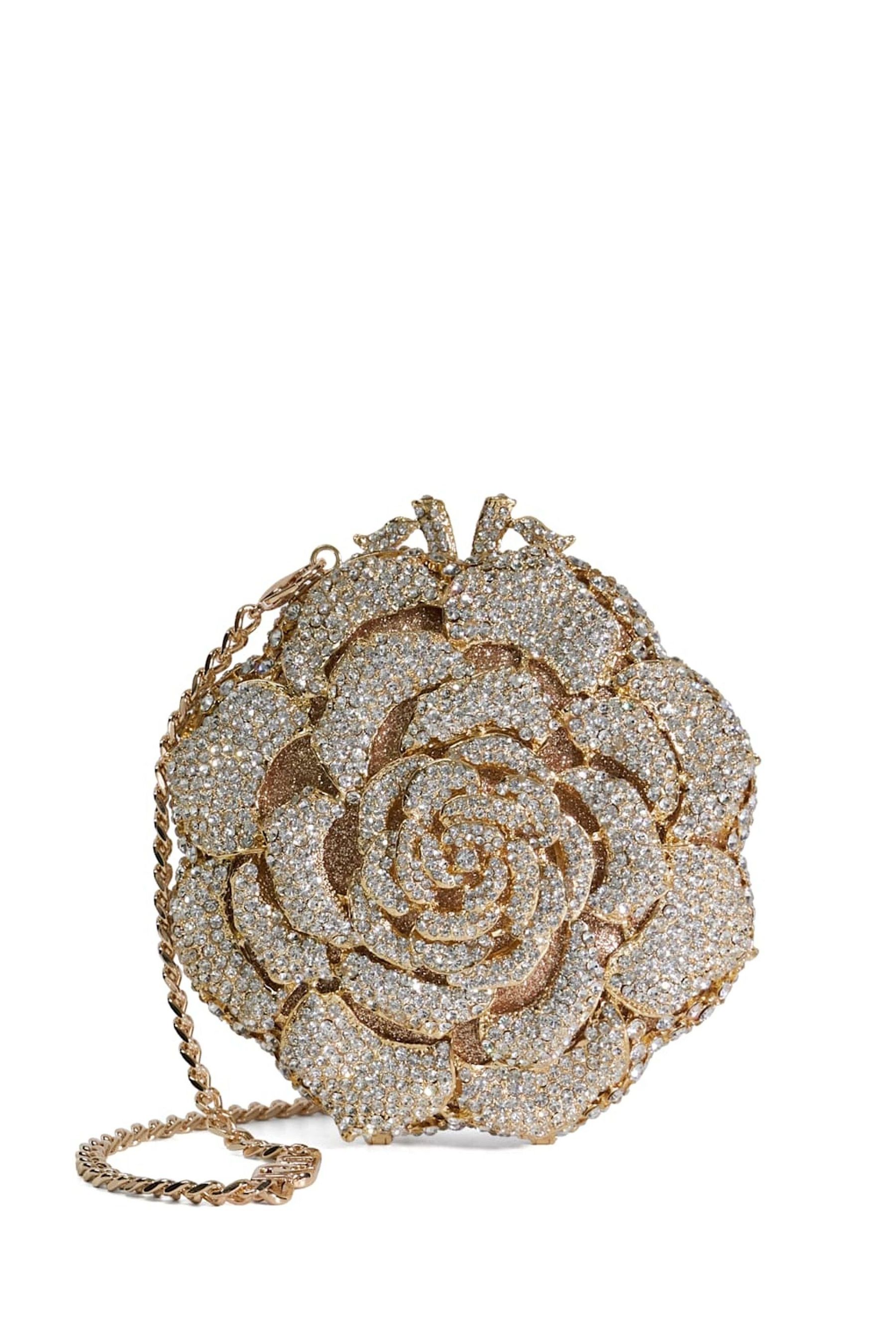 Gold Dune London Bling Hard Embellished Flow Bag