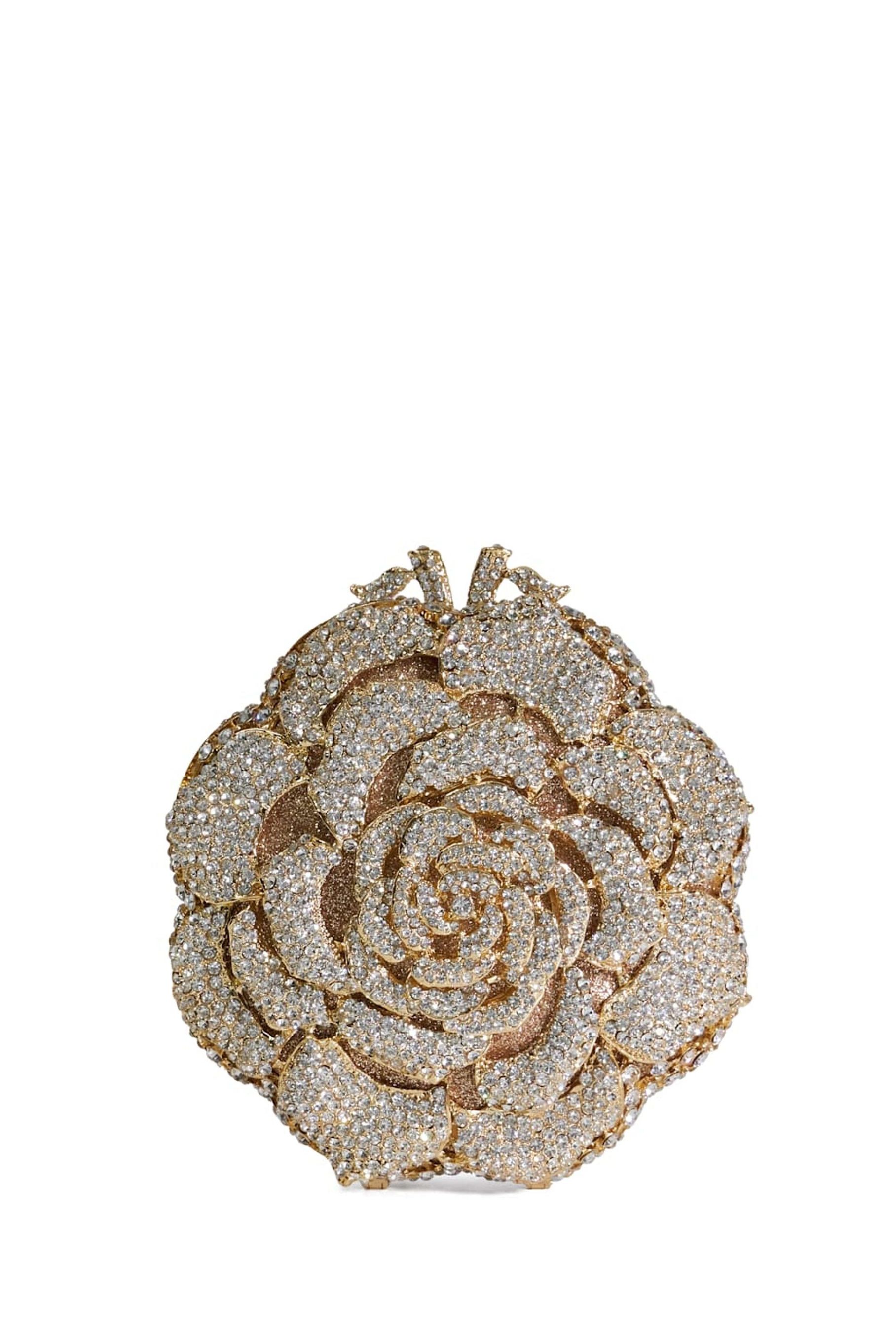Buy Dune London Gold Bling Hard Embellished Flow Bag from Next Ireland