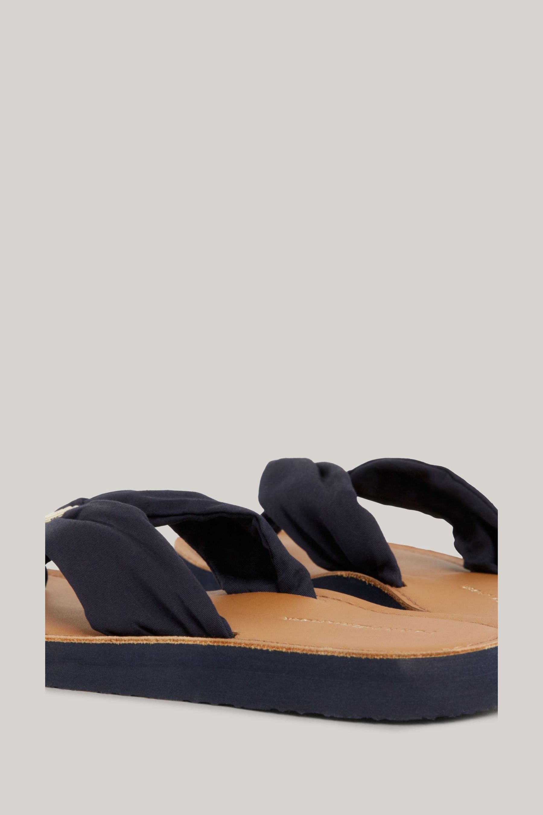 Tommy hilfiger satin beach sandals 2025