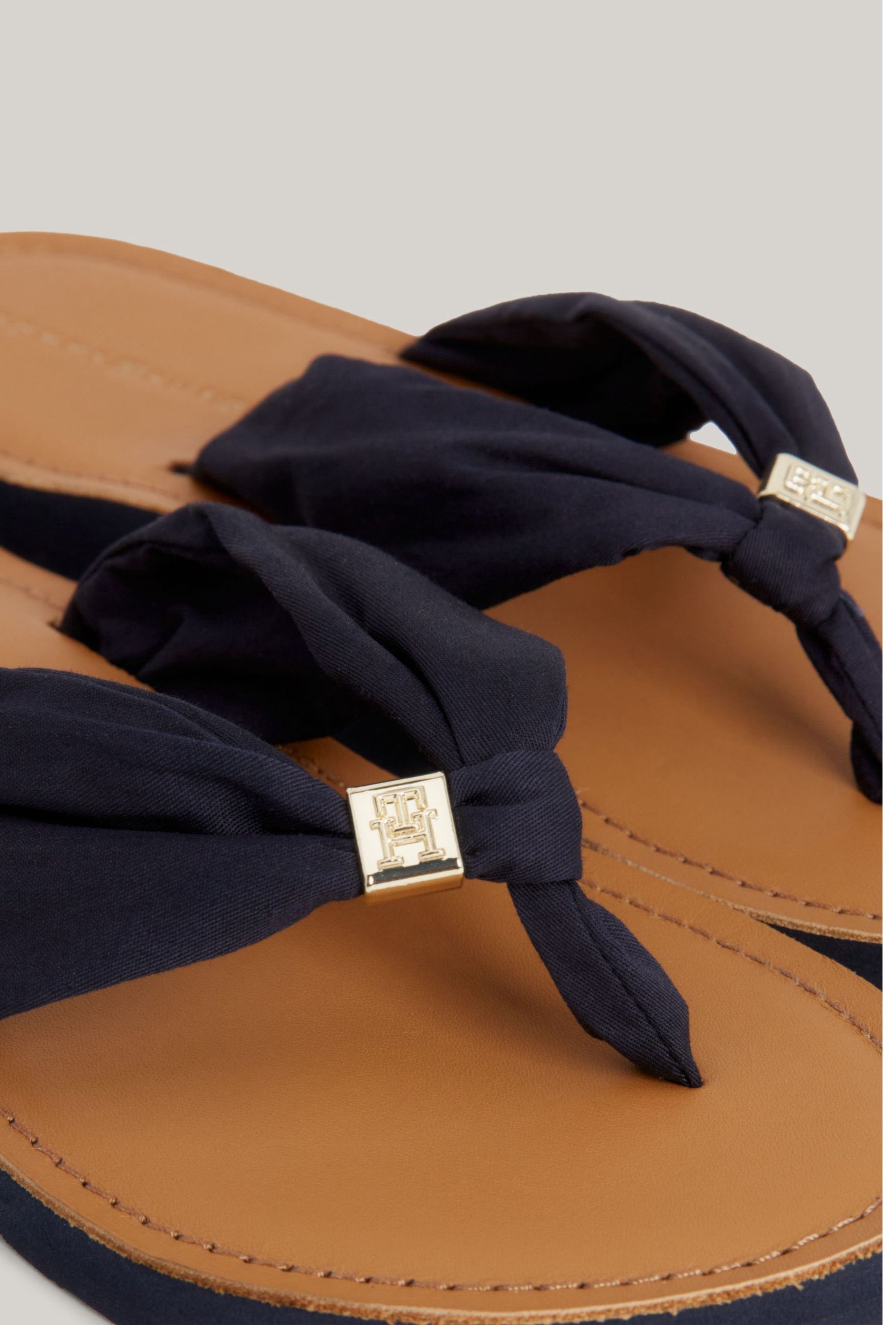 Tommy hilfiger flat beach sandals on sale