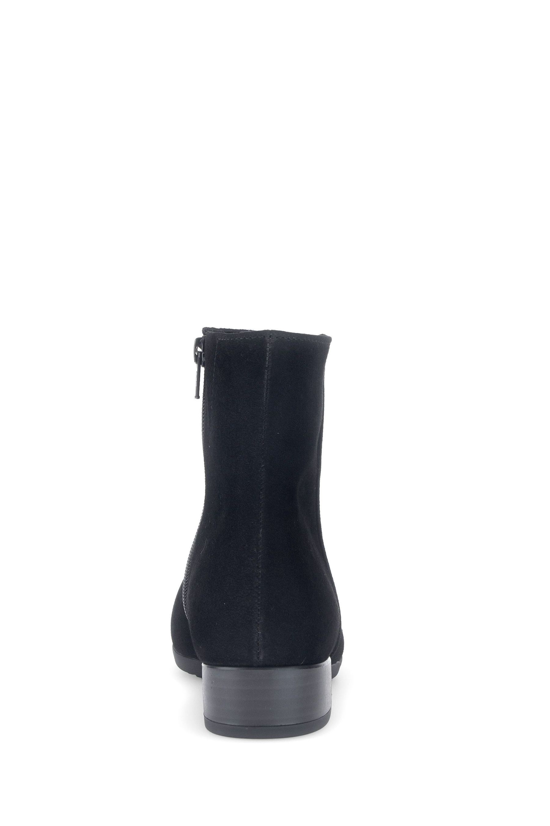 Buy Gabor Buzz Suede Ankle Black Boots from the Next UK online shop