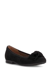 Gabor Picnic Suede Ballerina Style Shoes - Image 2 of 5