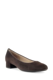 Gabor Dimbar Suede Slip On Court Shoes - Image 3 of 5