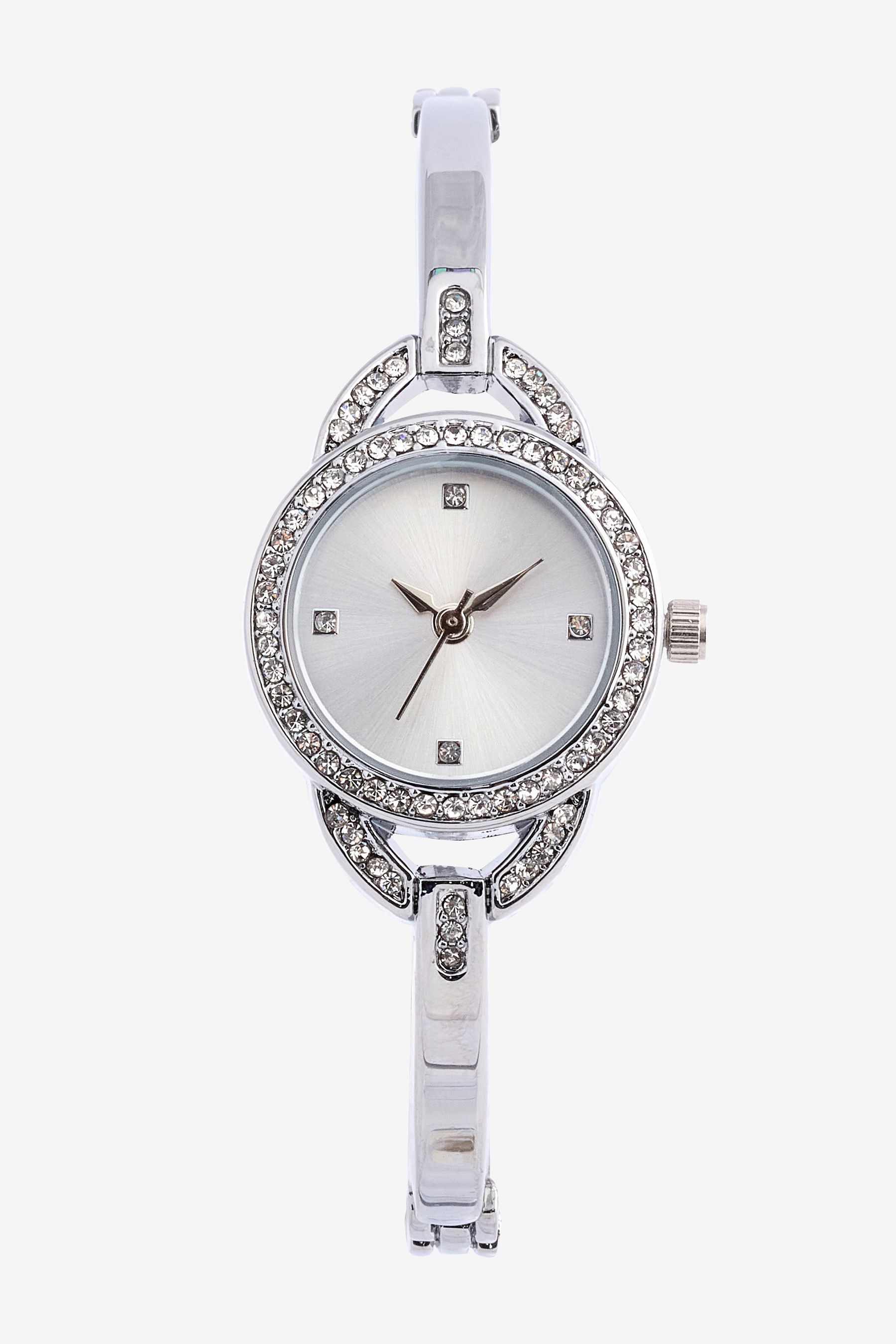 Buy Silver Tone Sparkle Bracelet Watch from the Next UK online shop