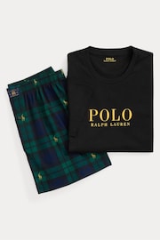 Polo Ralph Lauren Cotton Sleep Black Pyjamas Set - Bild 5 von 5