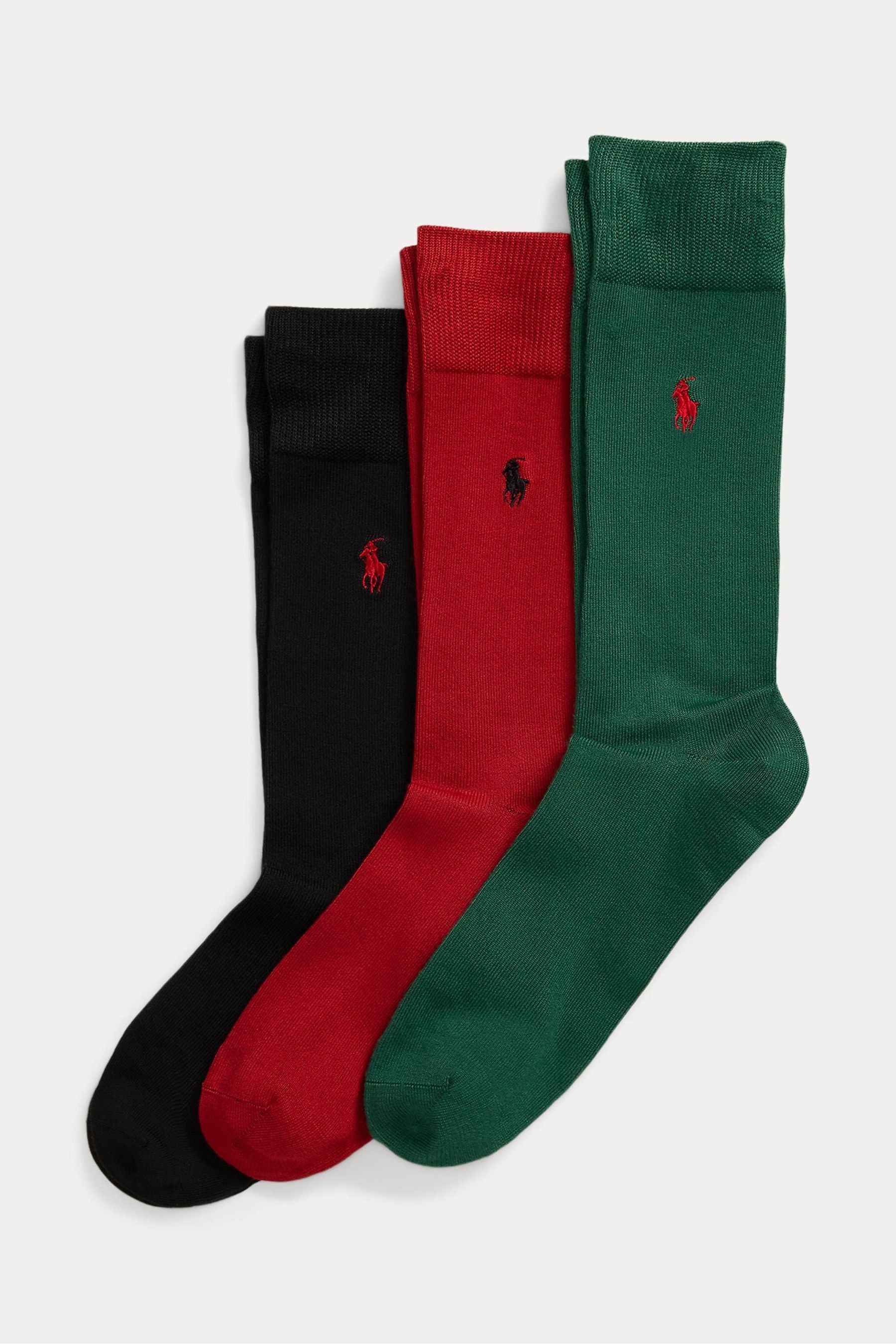 Polo Ralph Lauren Polo 3 Pack Crew Socks