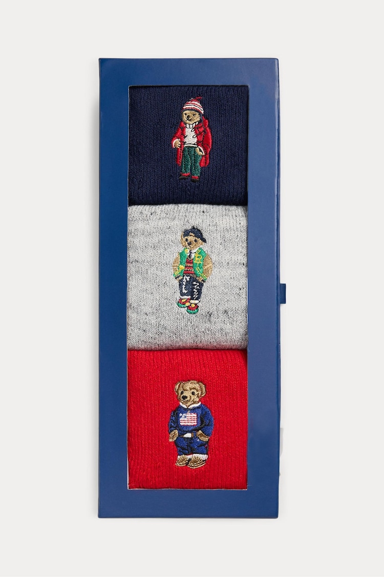 Polo Ralph Lauren Blue BCI Combed Cotton 3 Bears Gift Box - Image 2 of 2