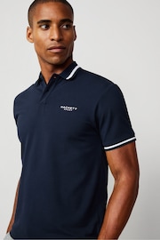 Hackett London Men Blue Polo Shirt - Image 4 of 8