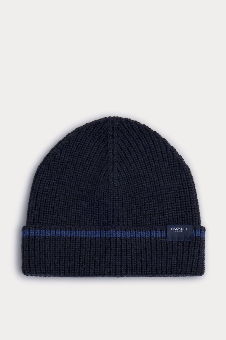 Hackett Mens Blue London Hat - Image 1 of 2