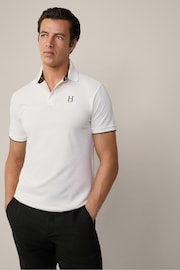 Hackett London Men Green Polo Shirt - Image 1 of 8