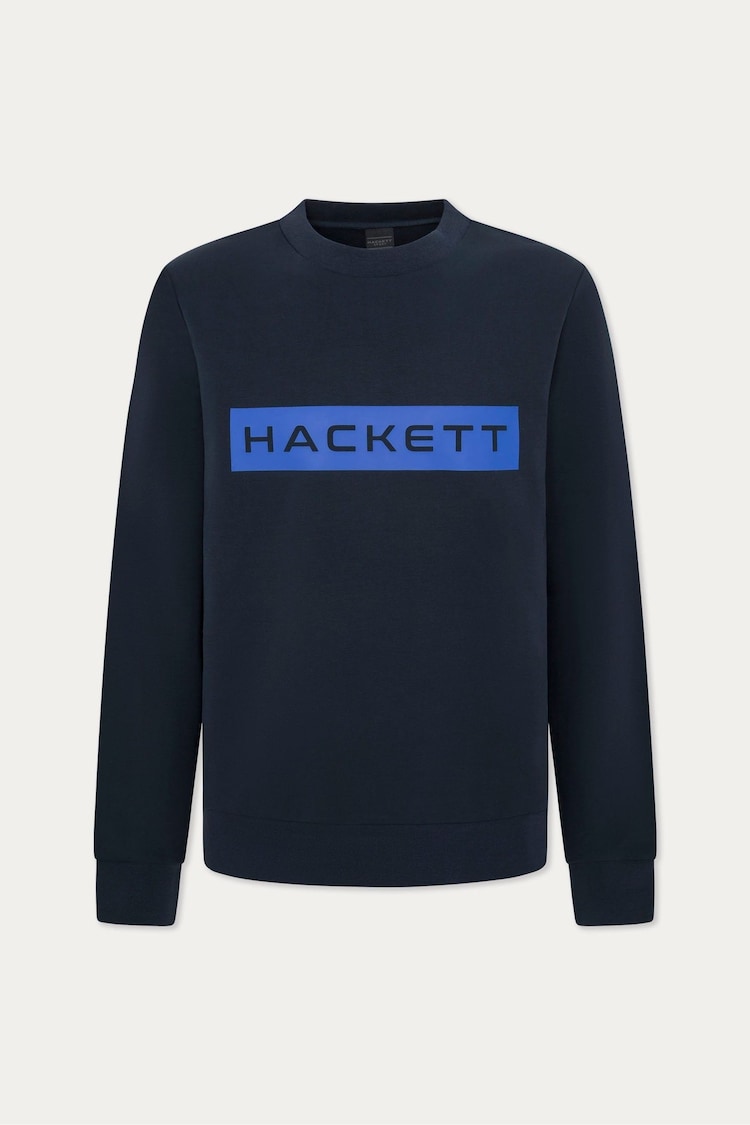 Hackett London Men Blue Sweatshirt - Image 1 of 3