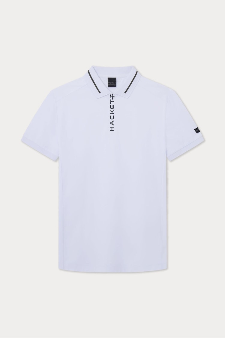 Hackett London Men White Polo Shirt - Image 1 of 4