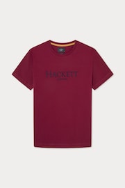 Hackett London Men Red T-Shirt - Image 6 of 8