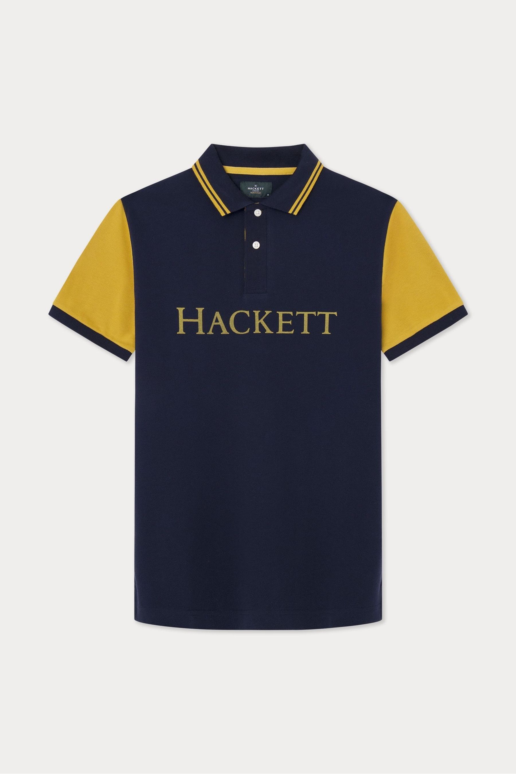 Buy Hackett London Men Blue 100 Cotton Polo Shirt from Next Malaysia