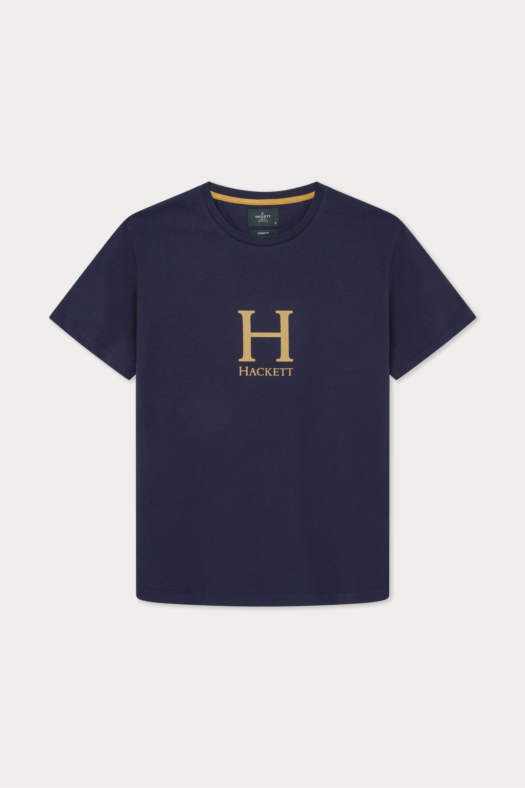 Hackett London Men Blue 100 Cotton T Shirt small Mens