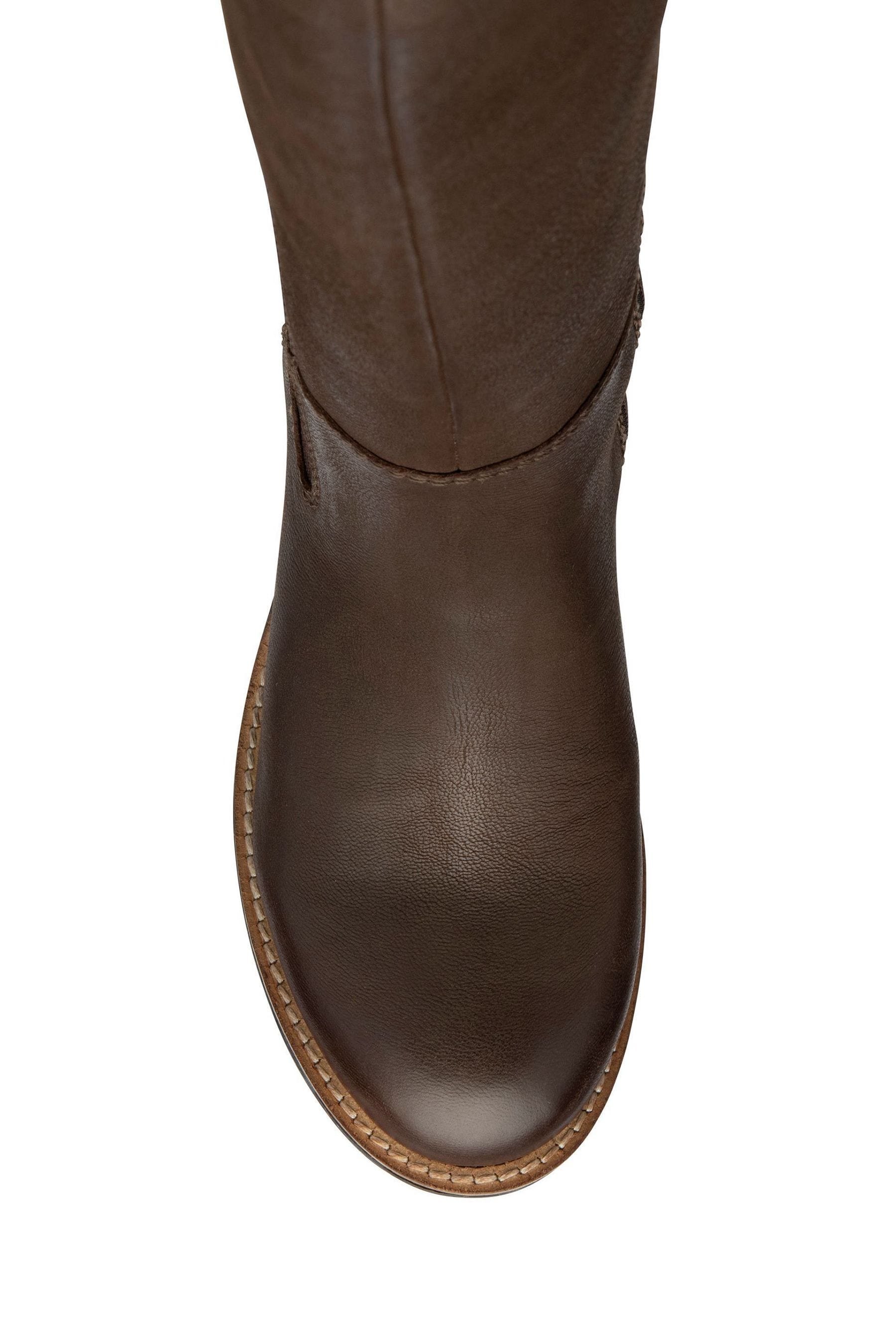 Buy Ravel Brown Leather Knee High Boots from the Next UK online shop