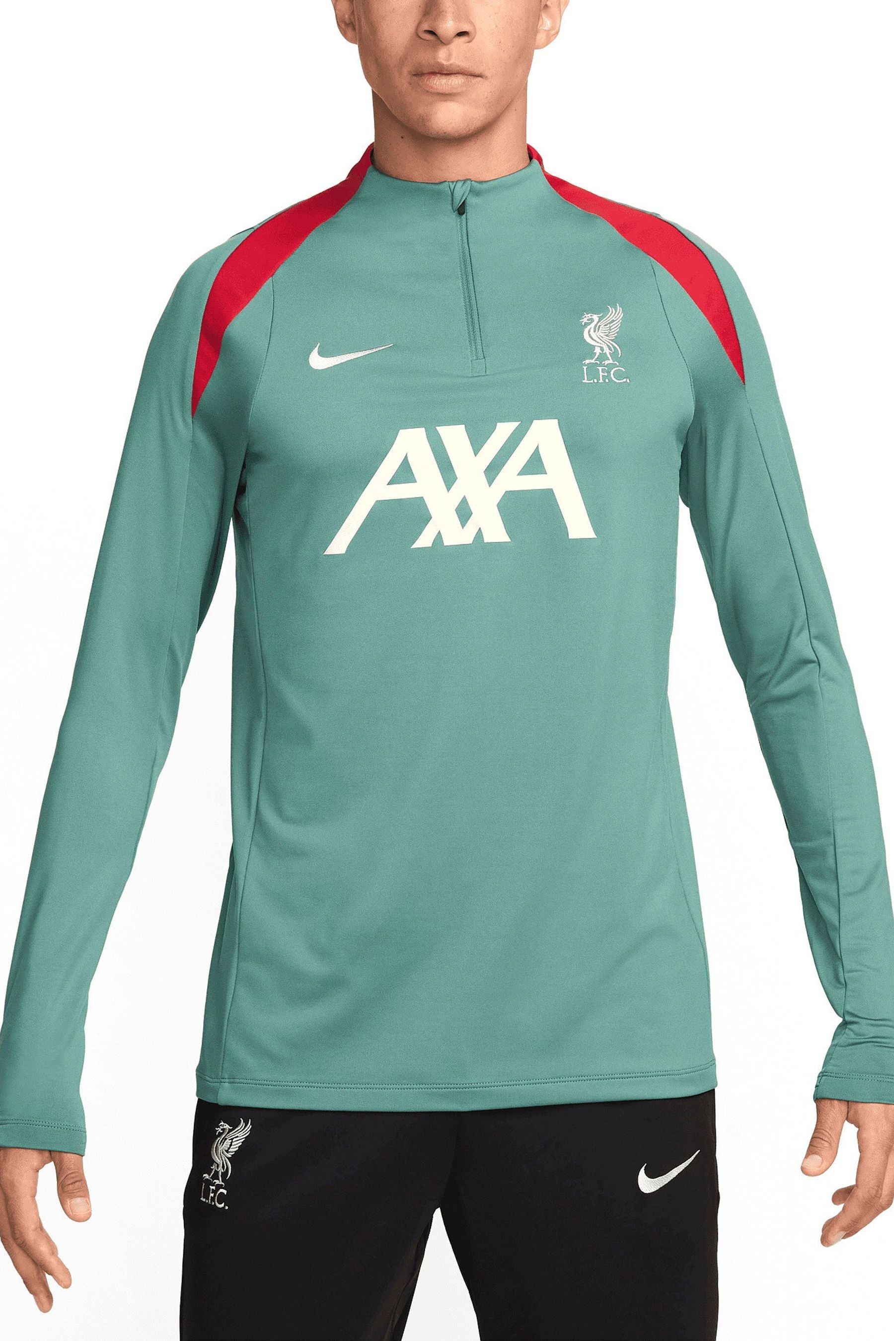Buy Nike Green Liverpool Strike Training Drill Top Coat Jacket from Next Ireland