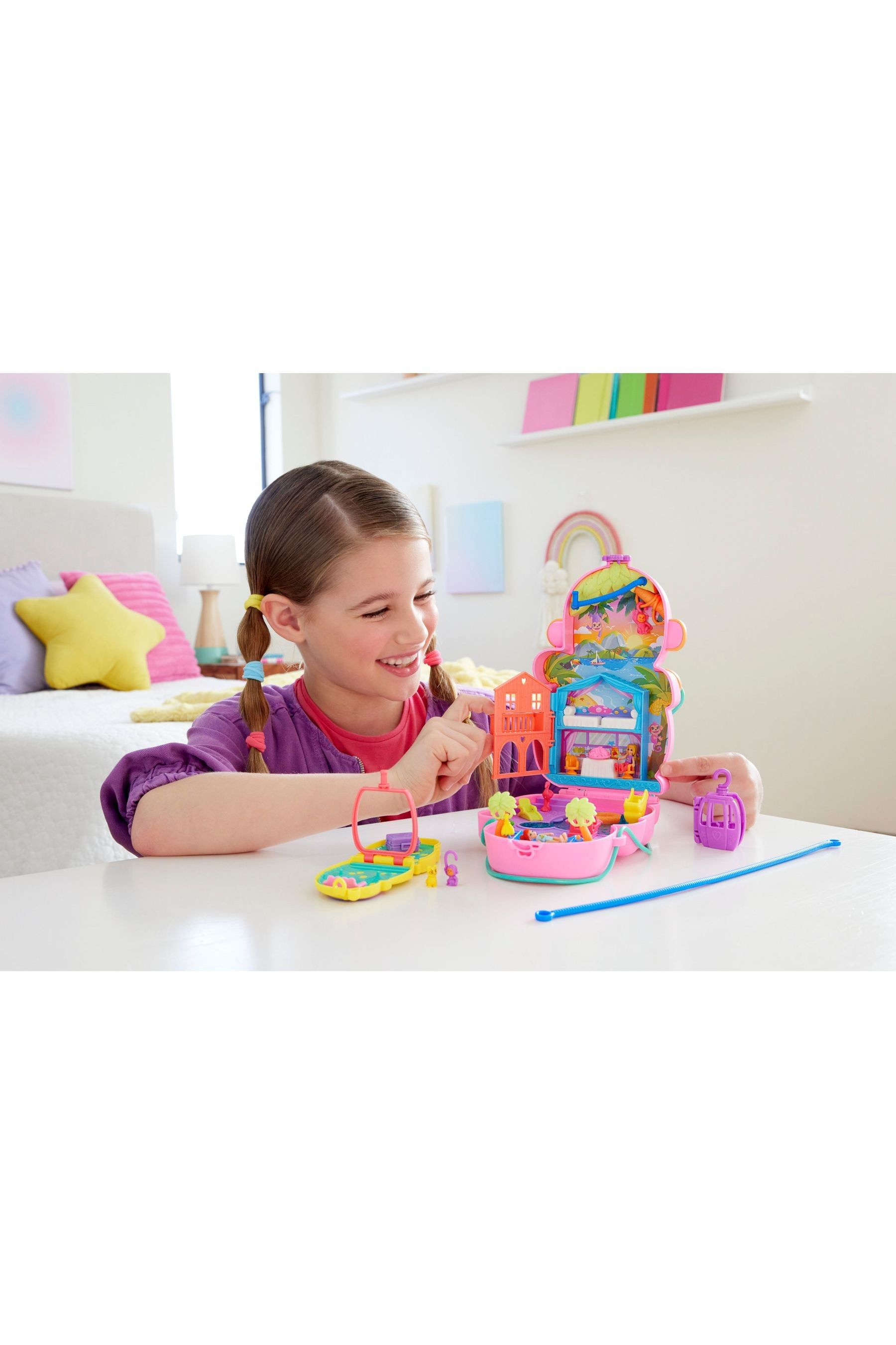 Buy Polly Pocket Momma Monkey And Baby Playset from the Next UK online shop