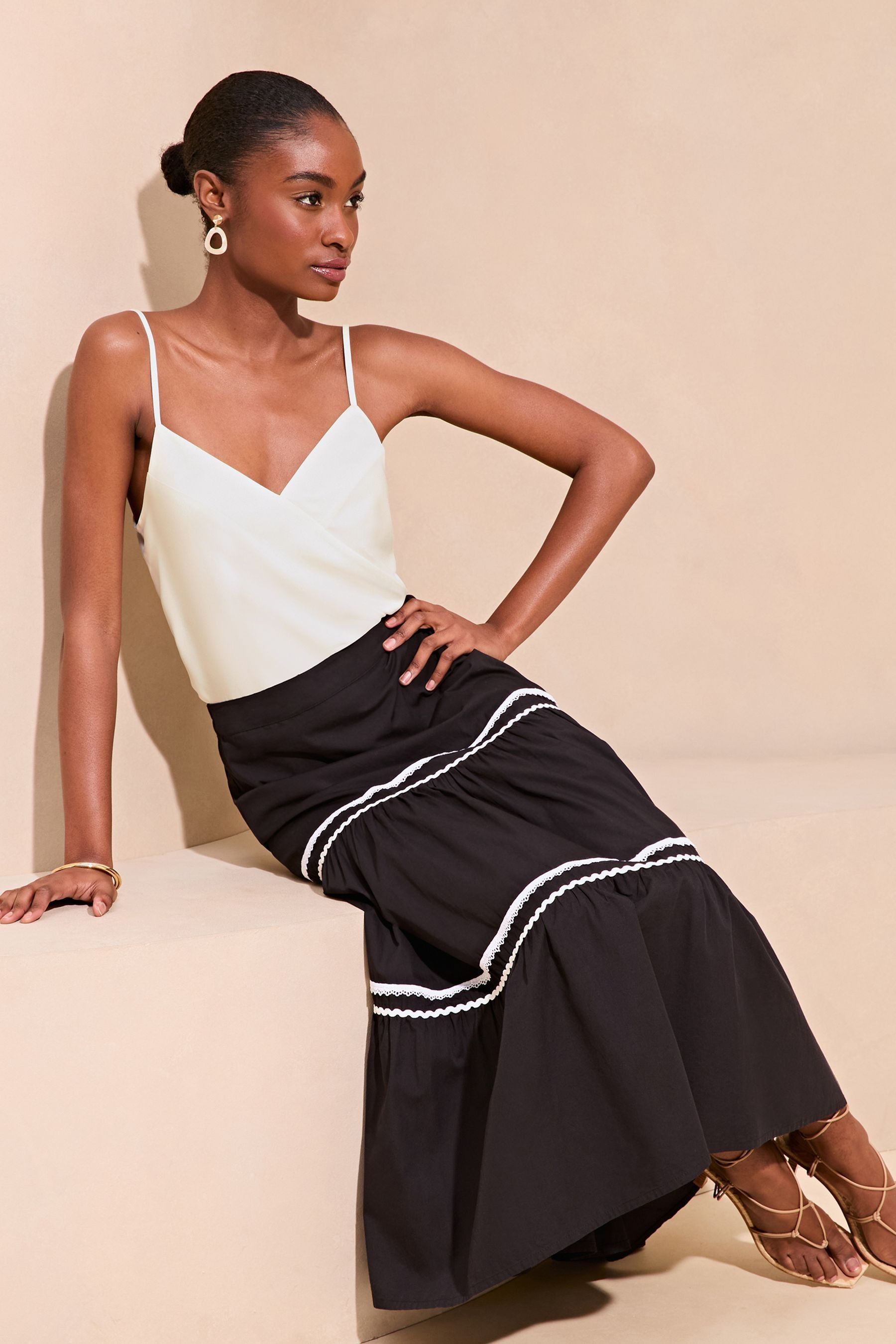 Lipsy satin cami top best sale
