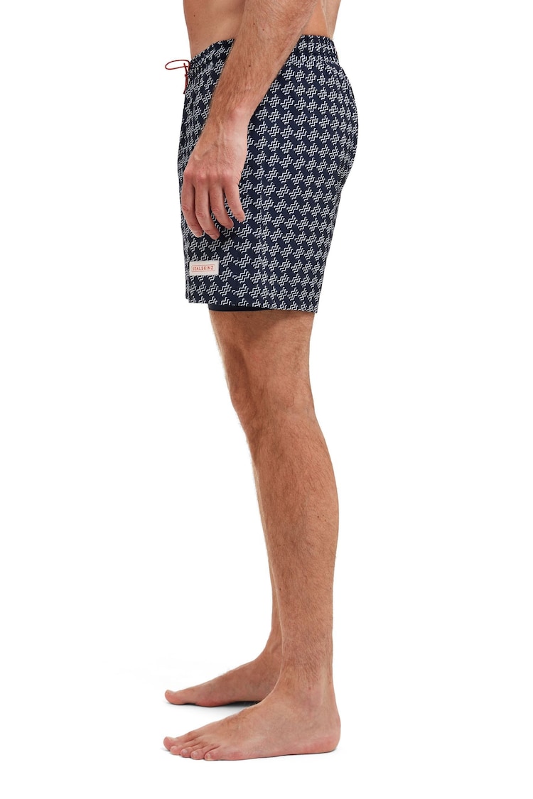 Sealskinz Blue Wave Print Swim Shorts - Image 2 of 2