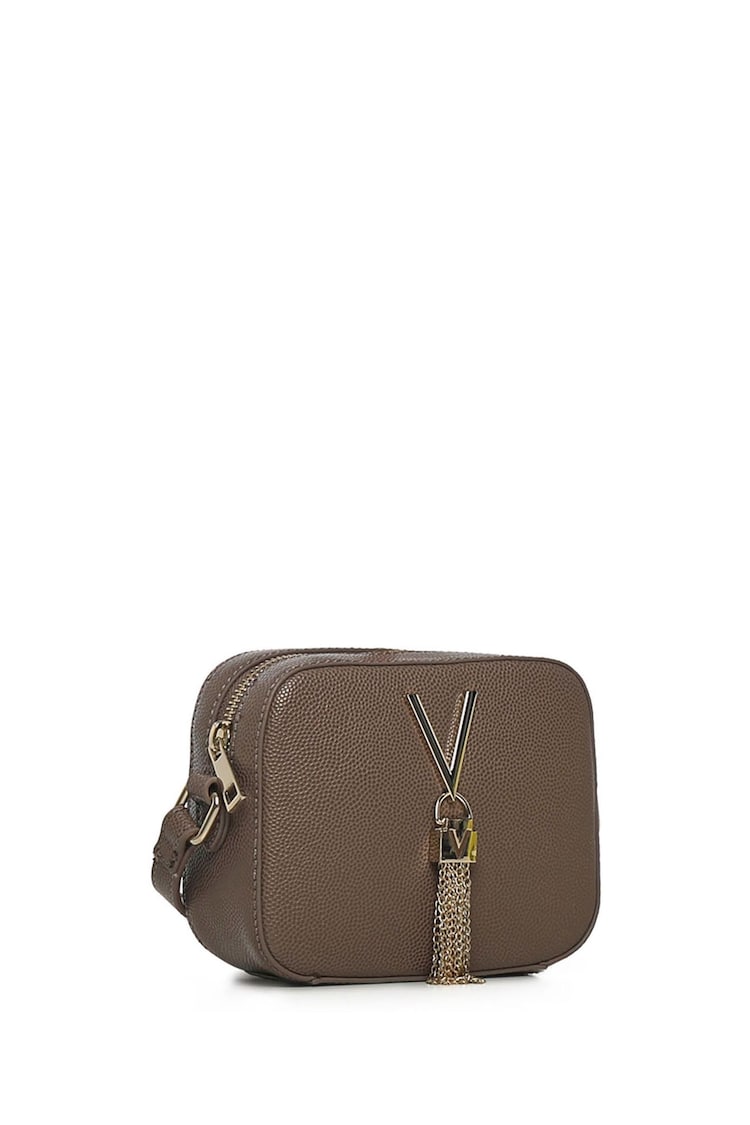 Valentino Bags Brown Divina Cross-Body Camera Bag - Image 4 of 4