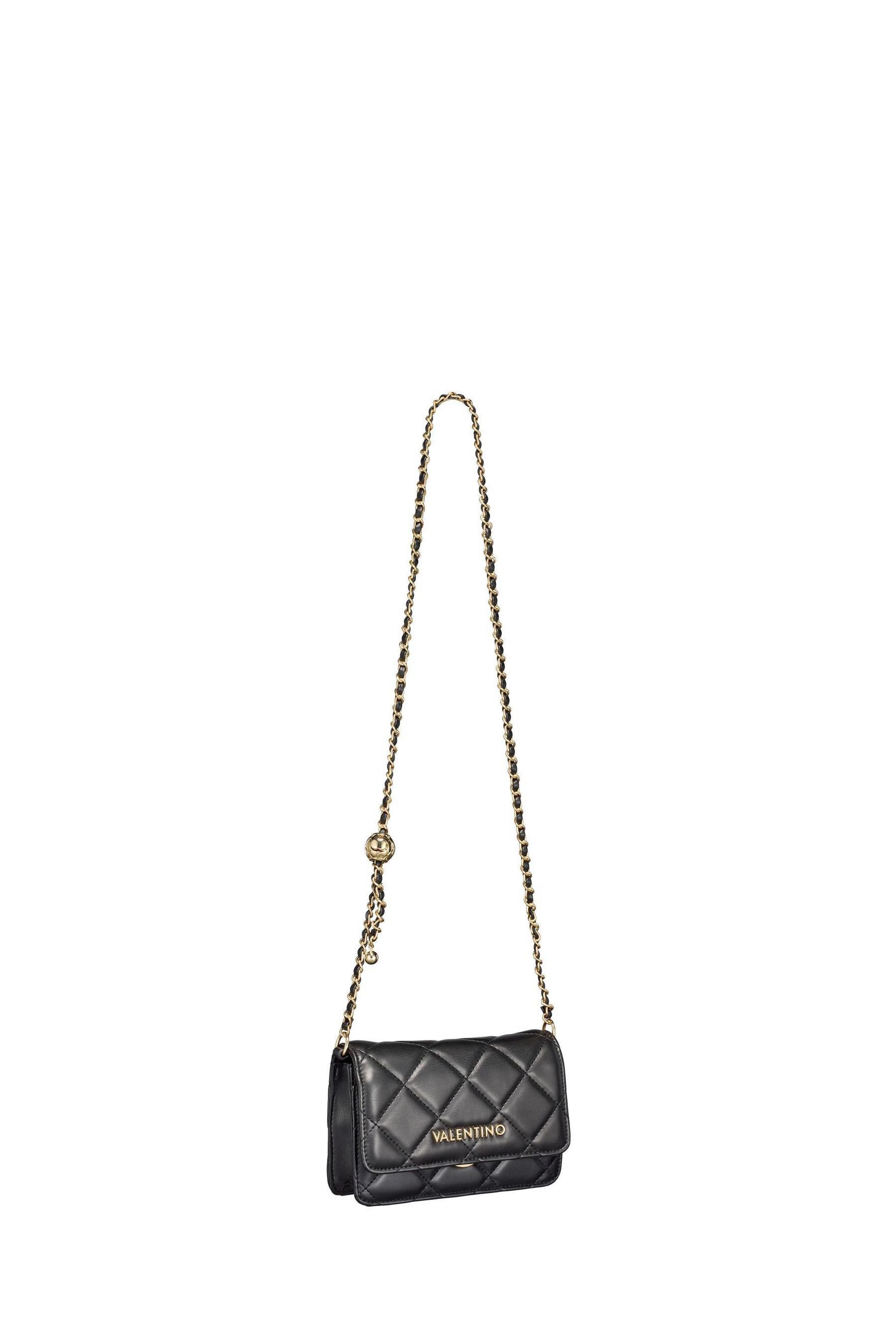 Valentino Bags Black Ocarina Small Quilted Flap Bag