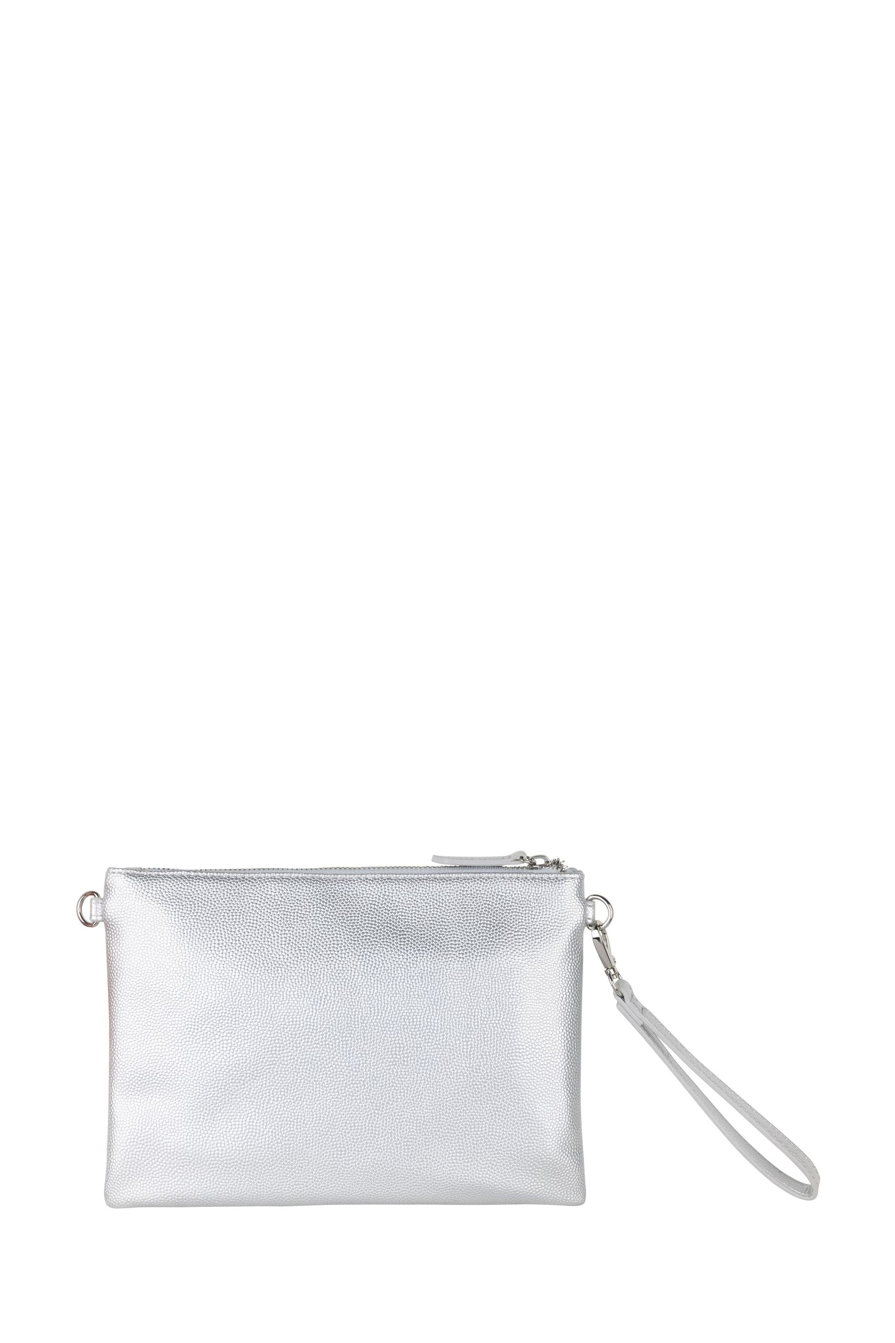 Buy Valentino Bags Silver Divina Pouch from the Next UK online shop
