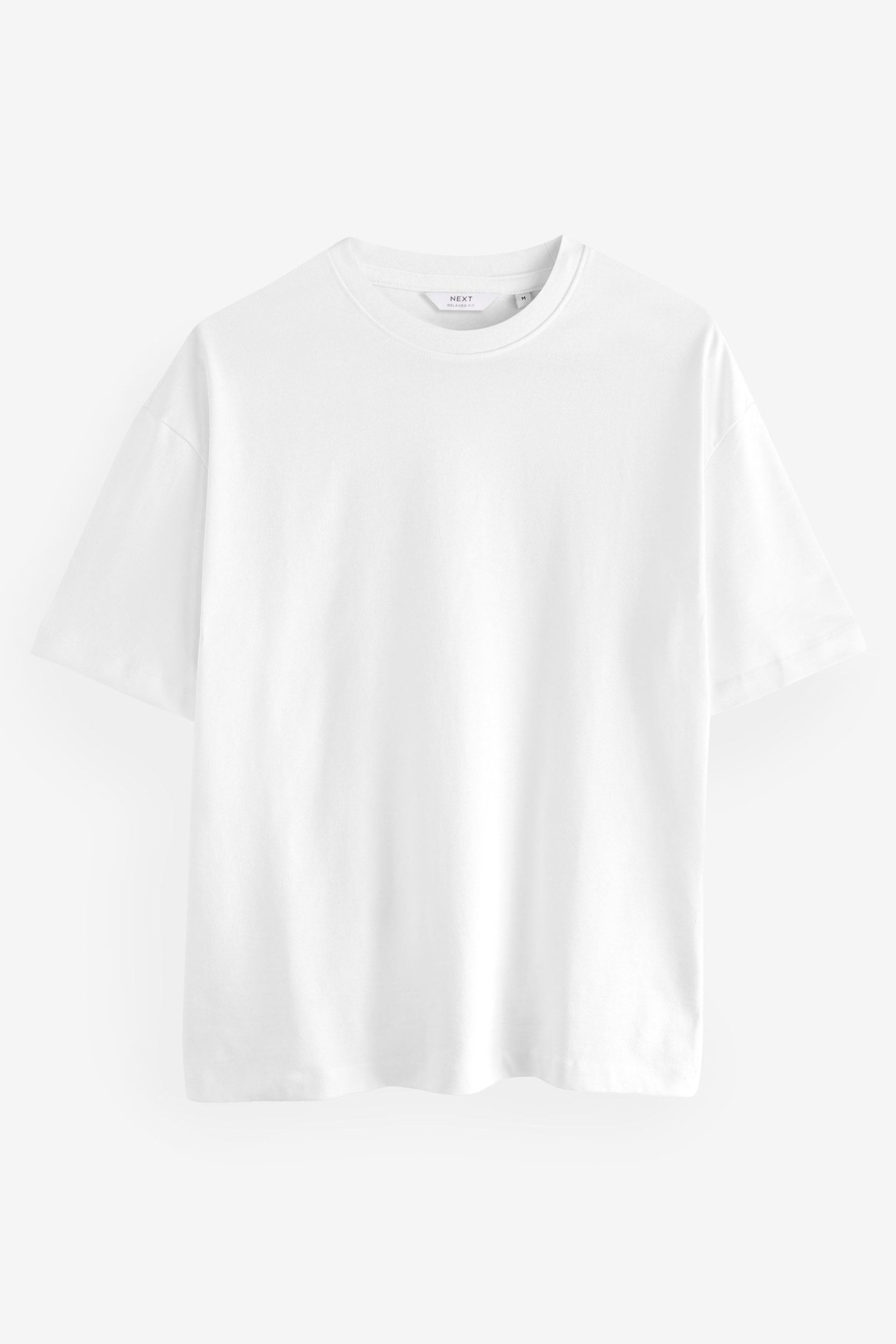 Black/White/Navy/Stone/Grey Heavyweight T-Shirts 5 Pack - Image 6 of 6