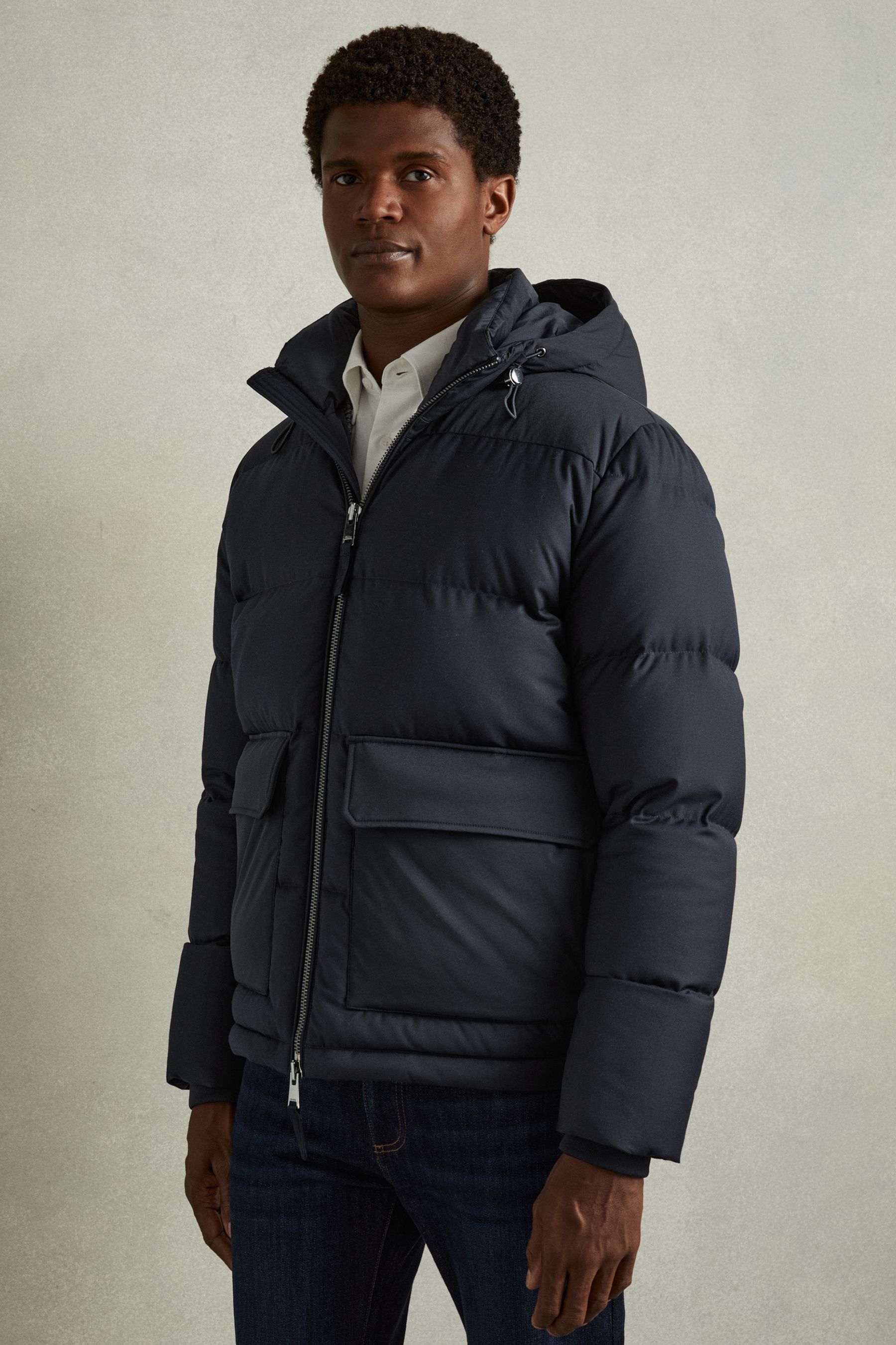 Reiss navy jacket hot sale