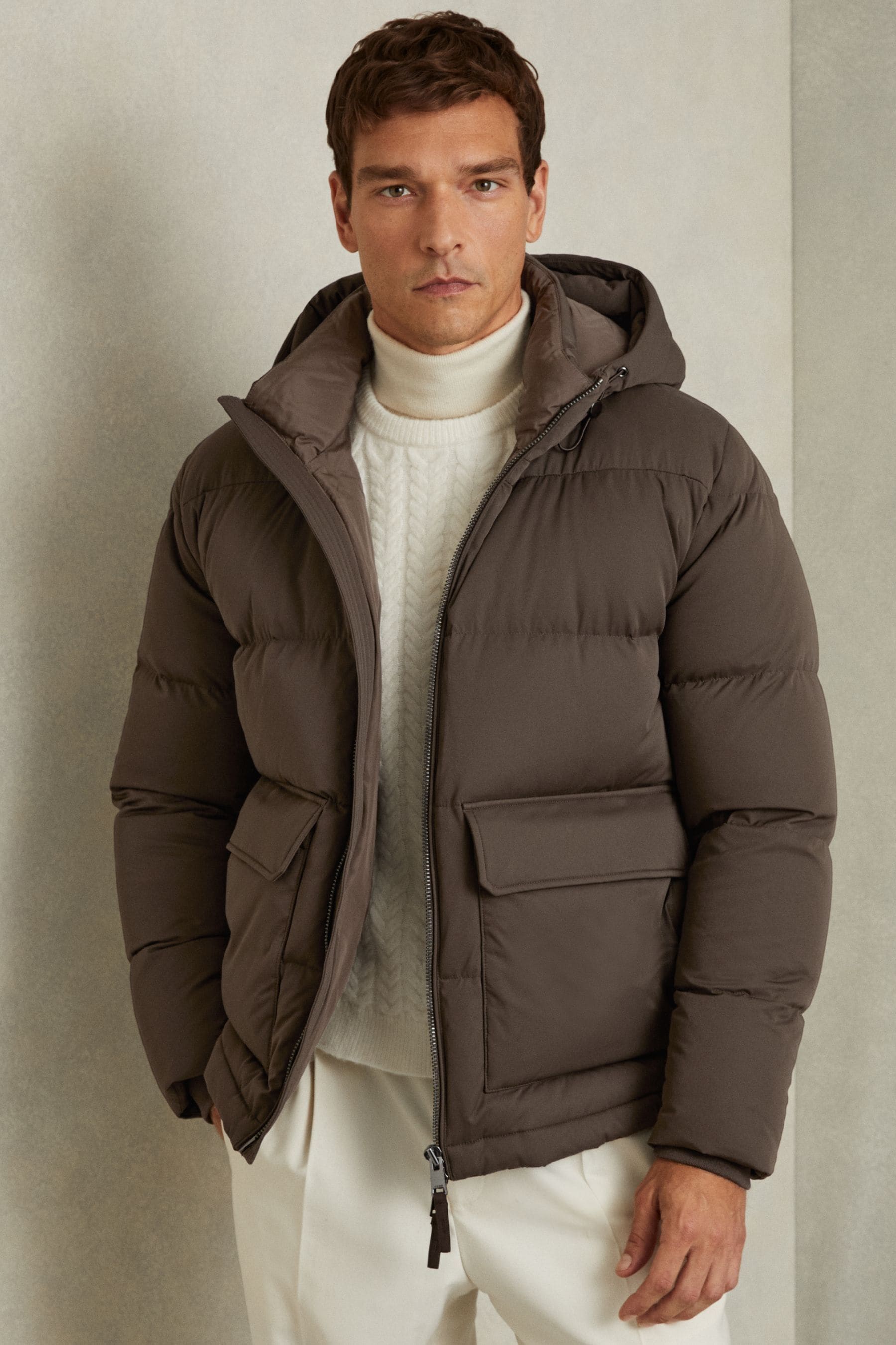 Shell down jacket cheap