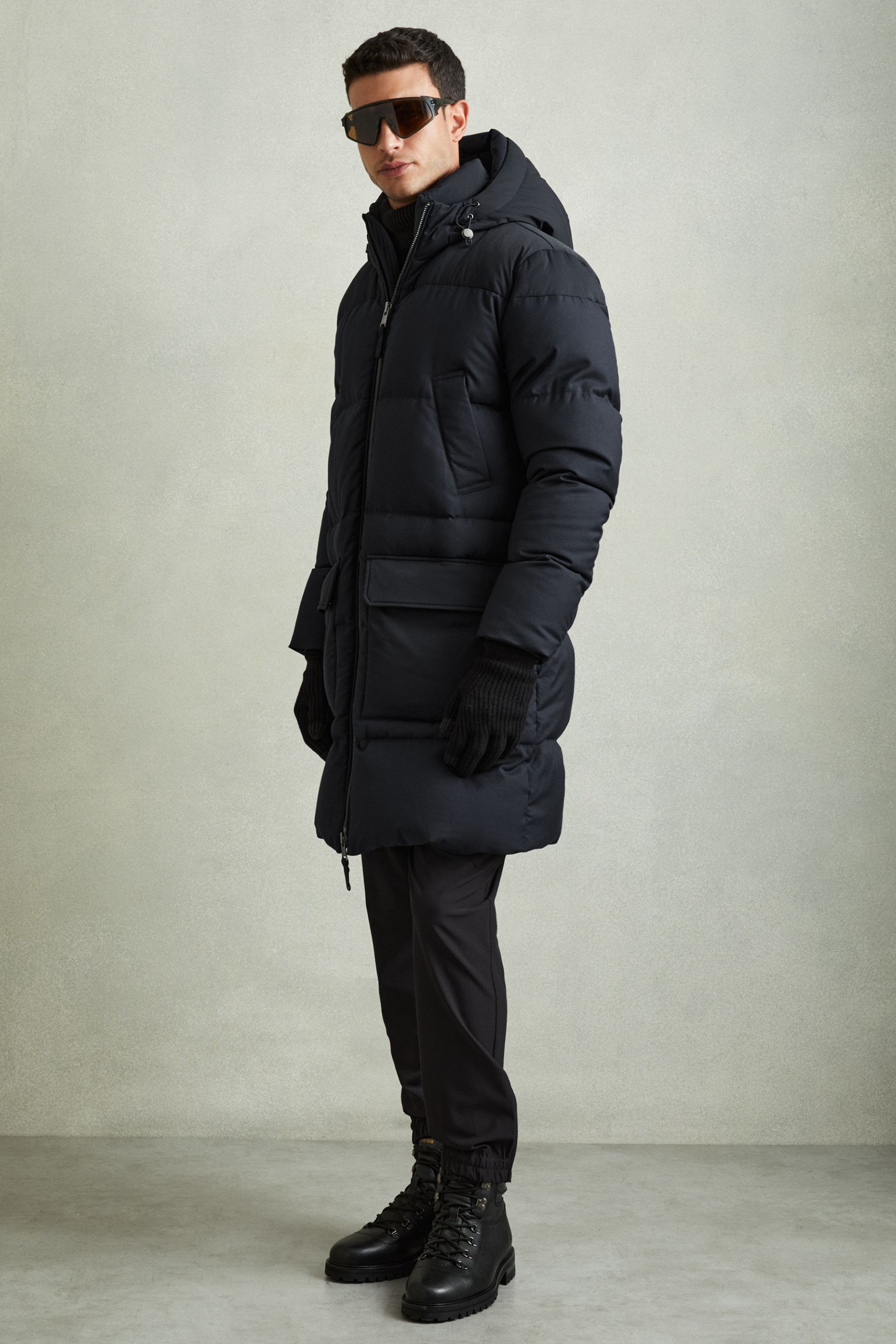 Next long padded jacket outlet