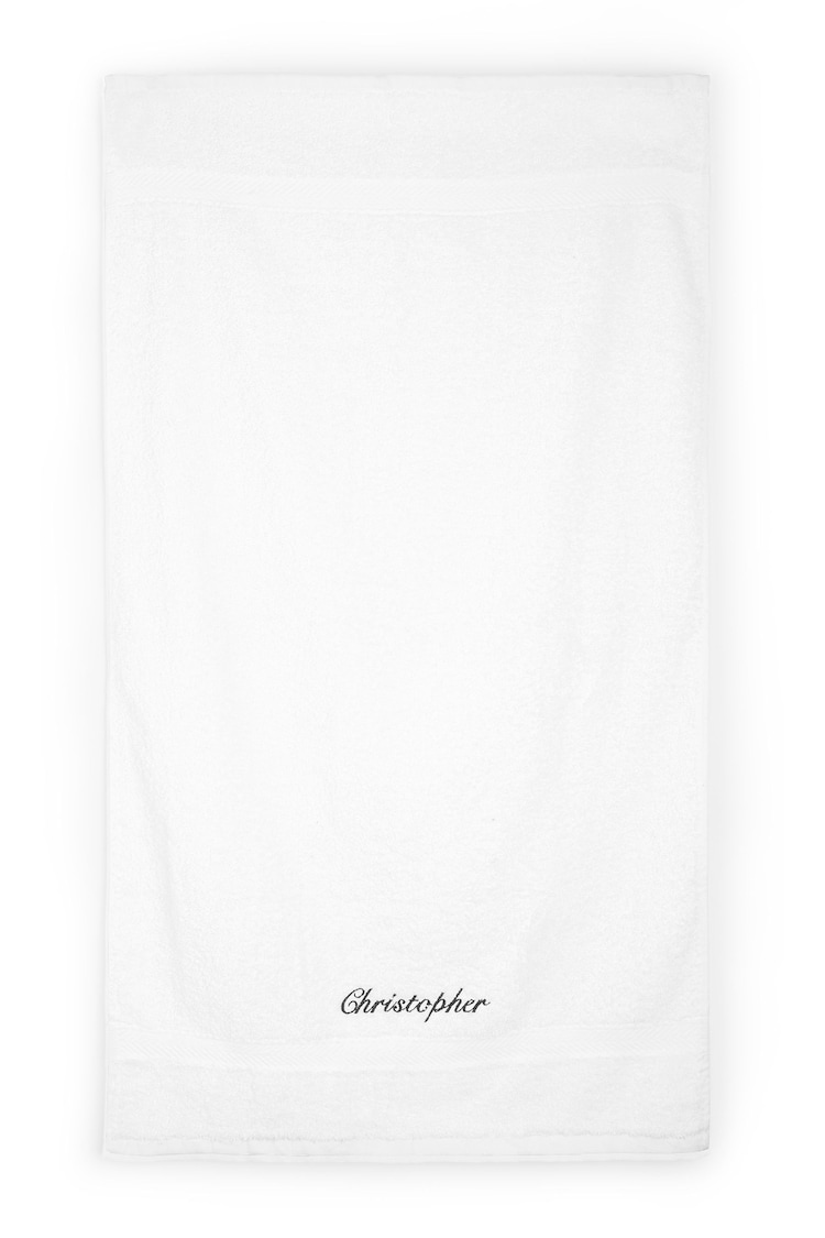 Personalised Hand Towel by Dollymix - Image 1 of 2