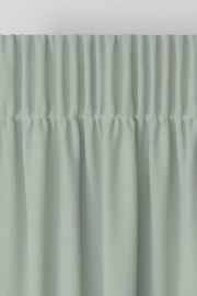 Laura Ashley Sage Green Middleton Velvet Made to Measure Curtains - Image 4 of 9