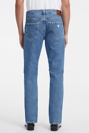 GUESS JEANS Blue Straight Leg Jeans - Image 3 of 6