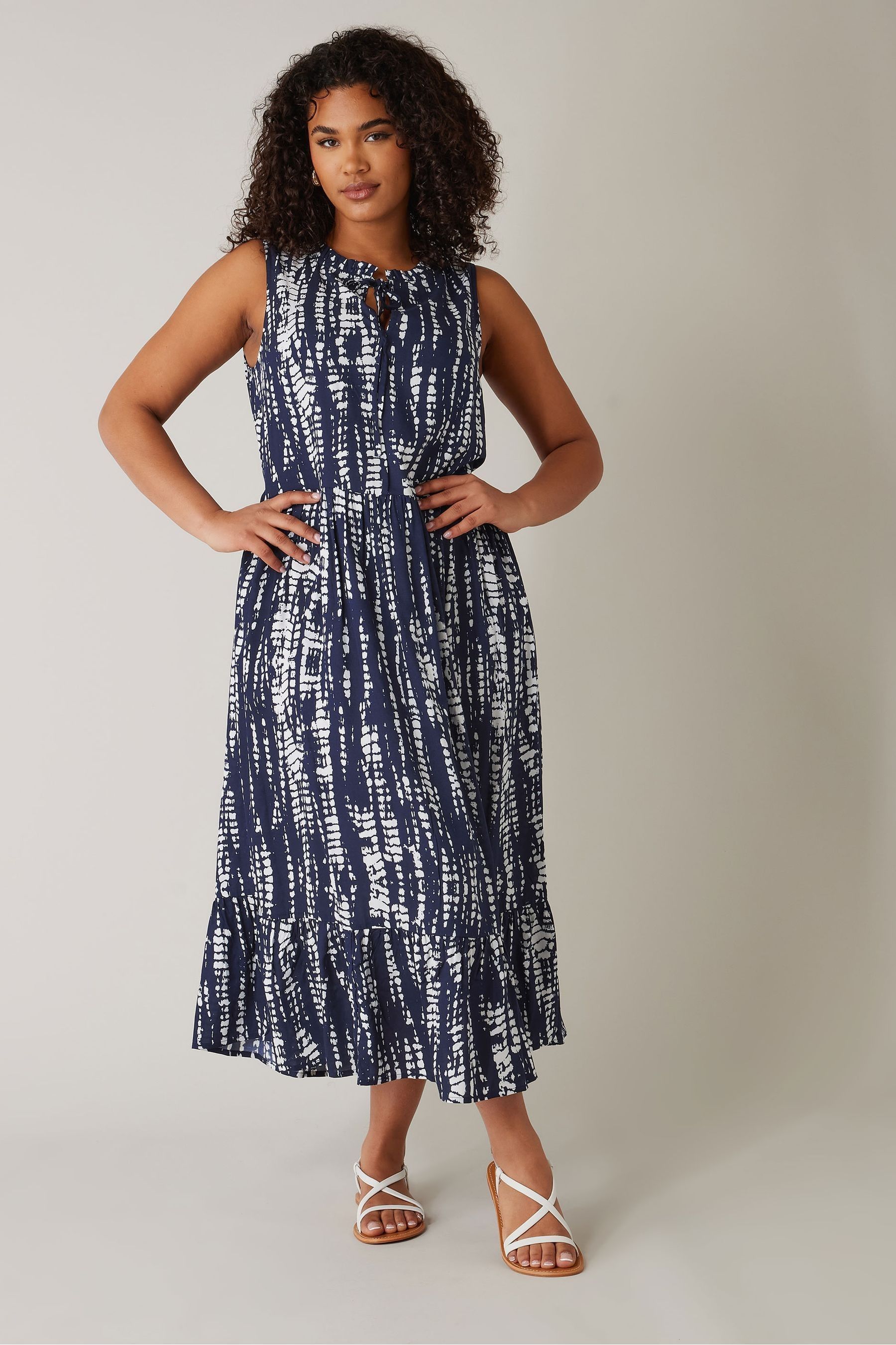 Buy Evans Sleeveless Boho Dress from the Next UK online shop