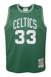 Fanatics Youth Green NBA Boston Celtics Road Hardwood Larry Bird Classics Jersey 1985-1986 - Image 2 of 3