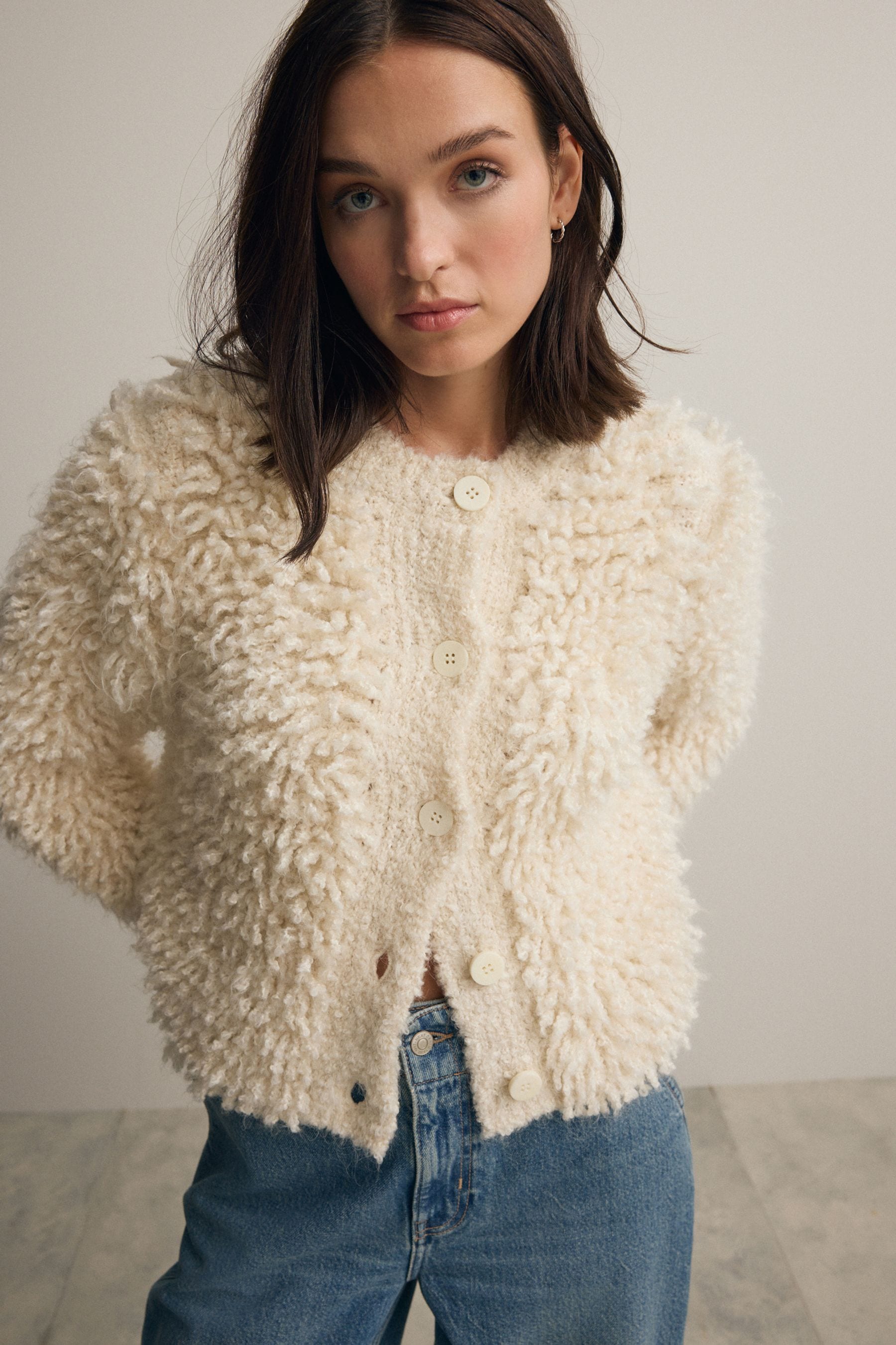 Next fluffy cardigan hotsell