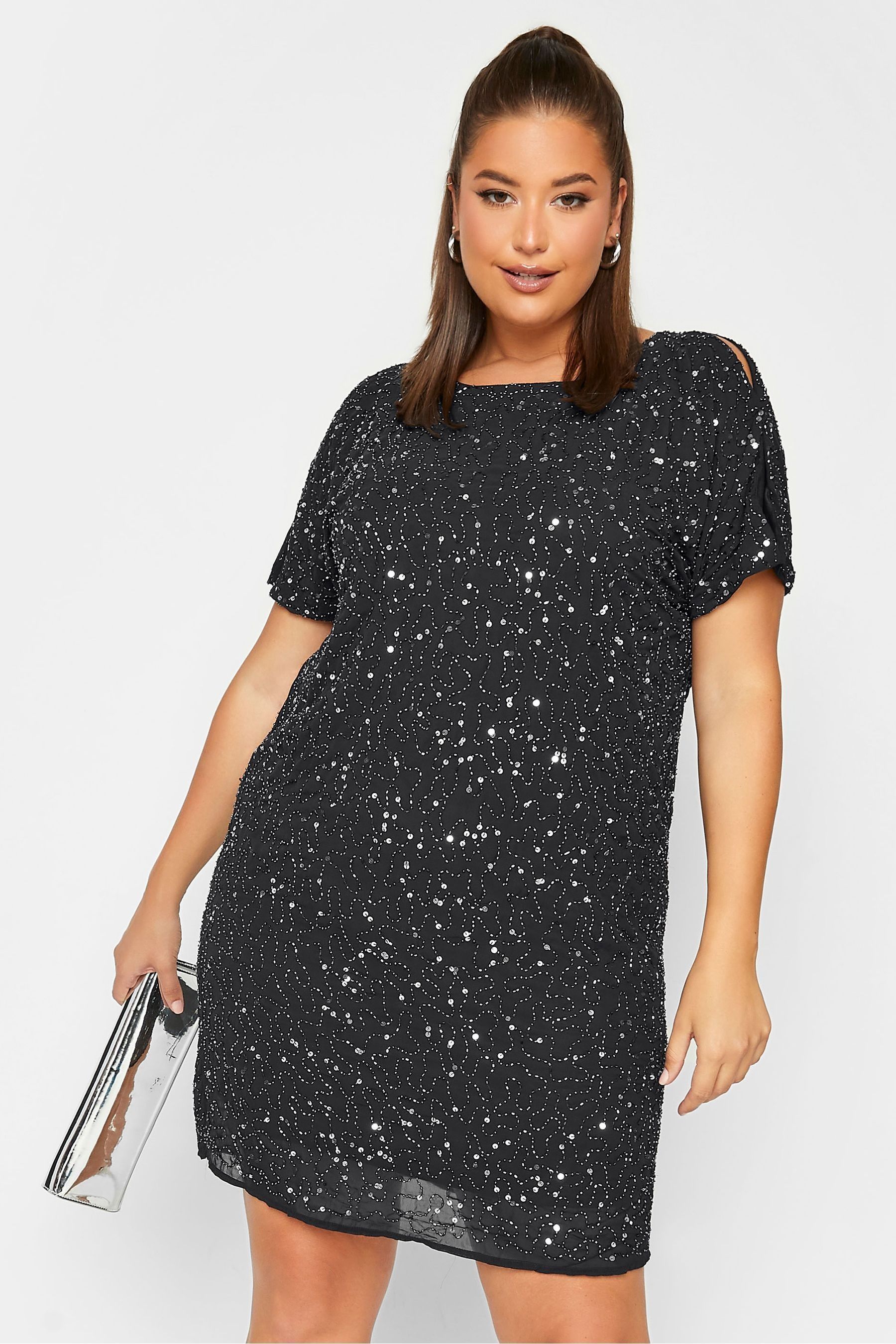 Plus size cape dress uk clearance