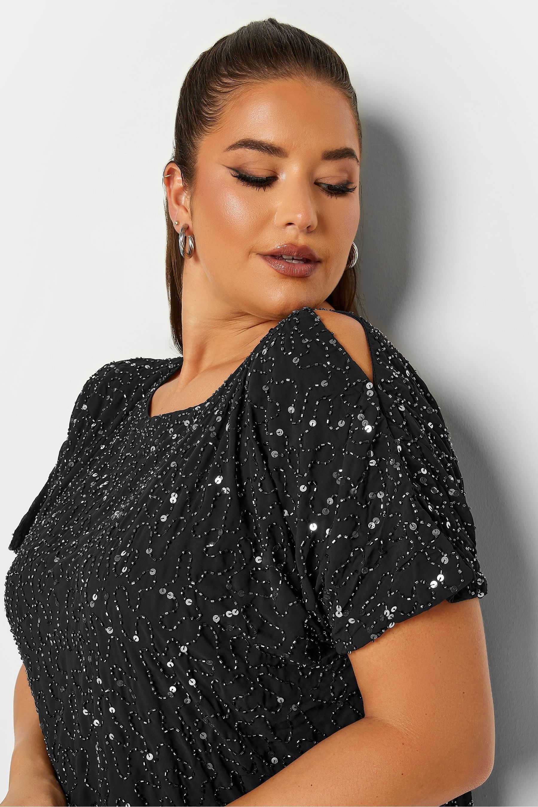 Cold shoulder cape online