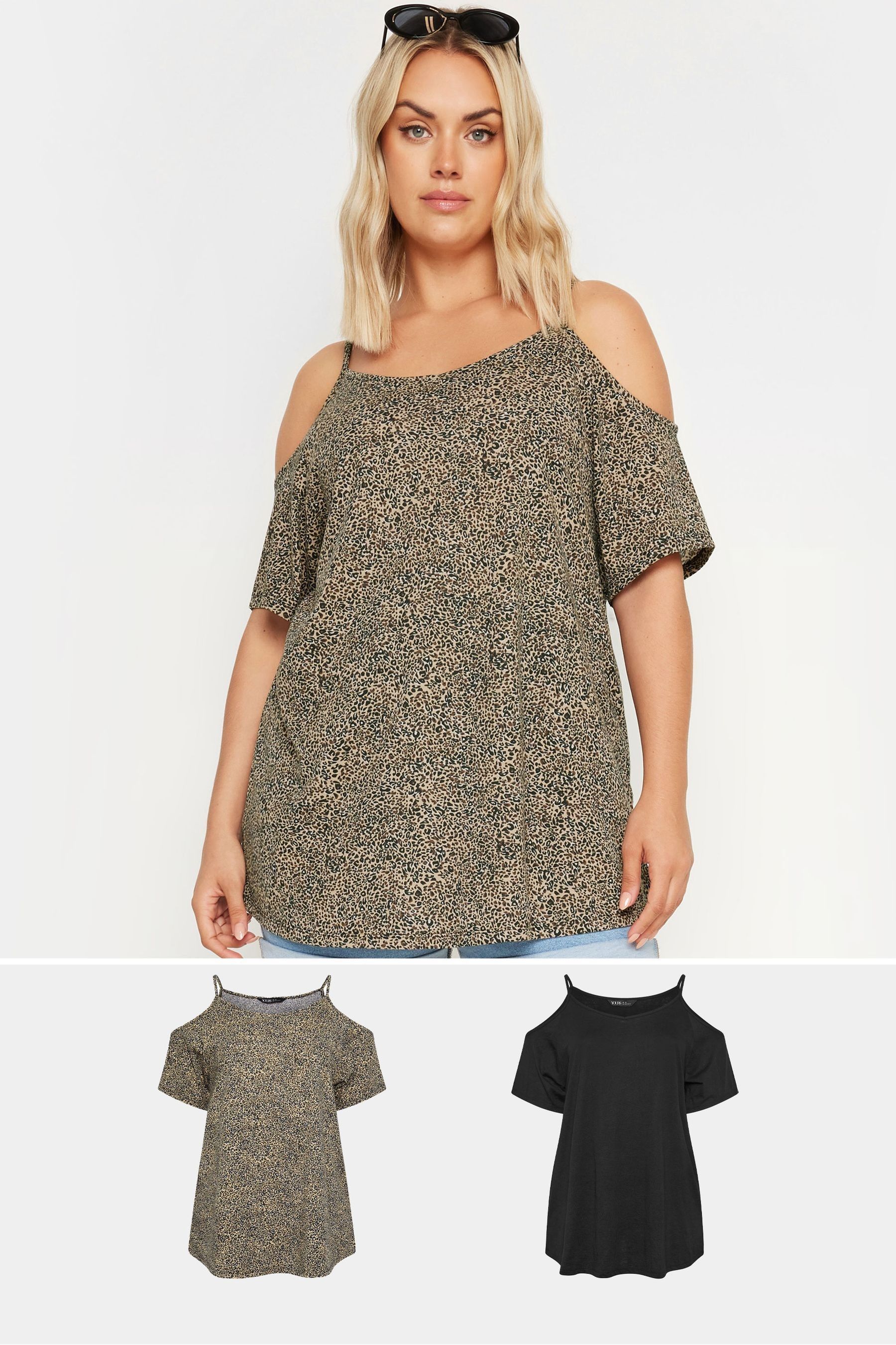 Cold shoulder dress tops hotsell