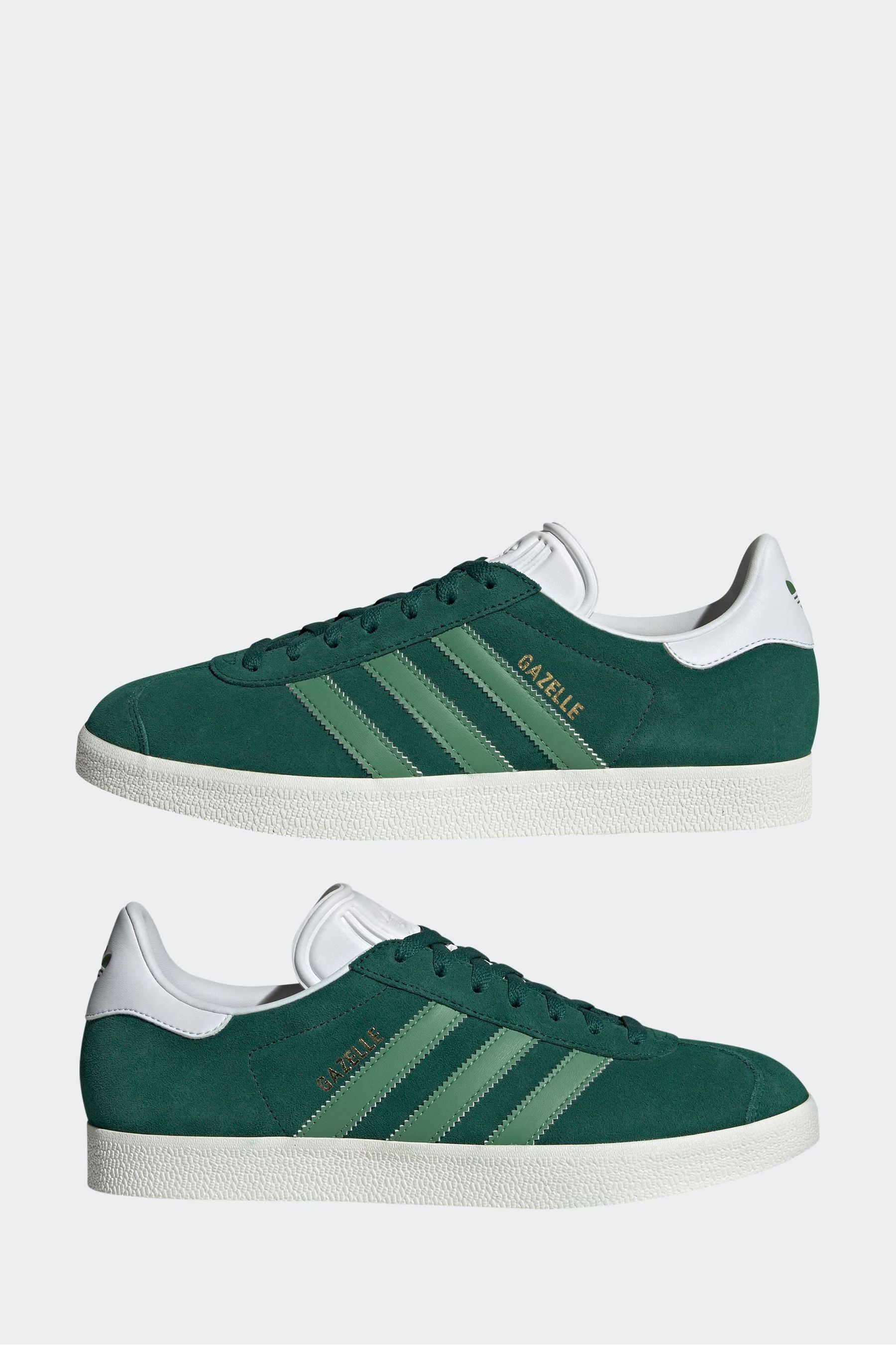 adidas Originals Light Green Gazelle Trainers