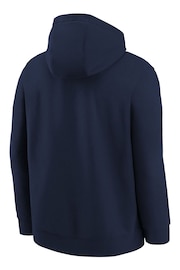 Fanatics Youth Blue MLB Minnesota Twins Club Fleece Club Stack Hoodie - Image 3 of 3