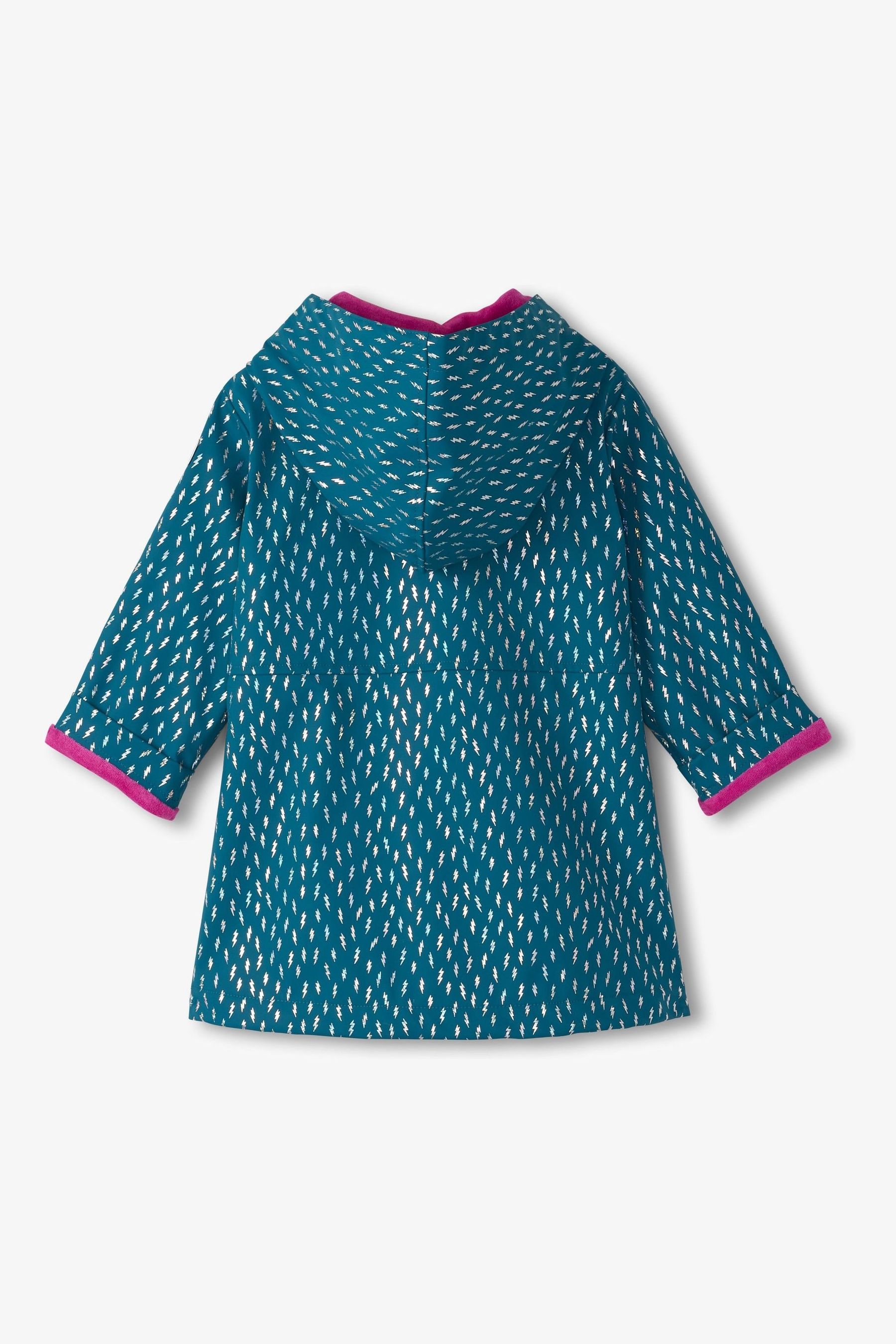 Buy Hatley Blue Mini Lightening Bolts Peplum Raincoat from the Next UK online shop
