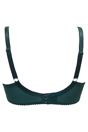 Pour Moi Green Sofia Embroidered Side Support Bra - Image 4 of 4