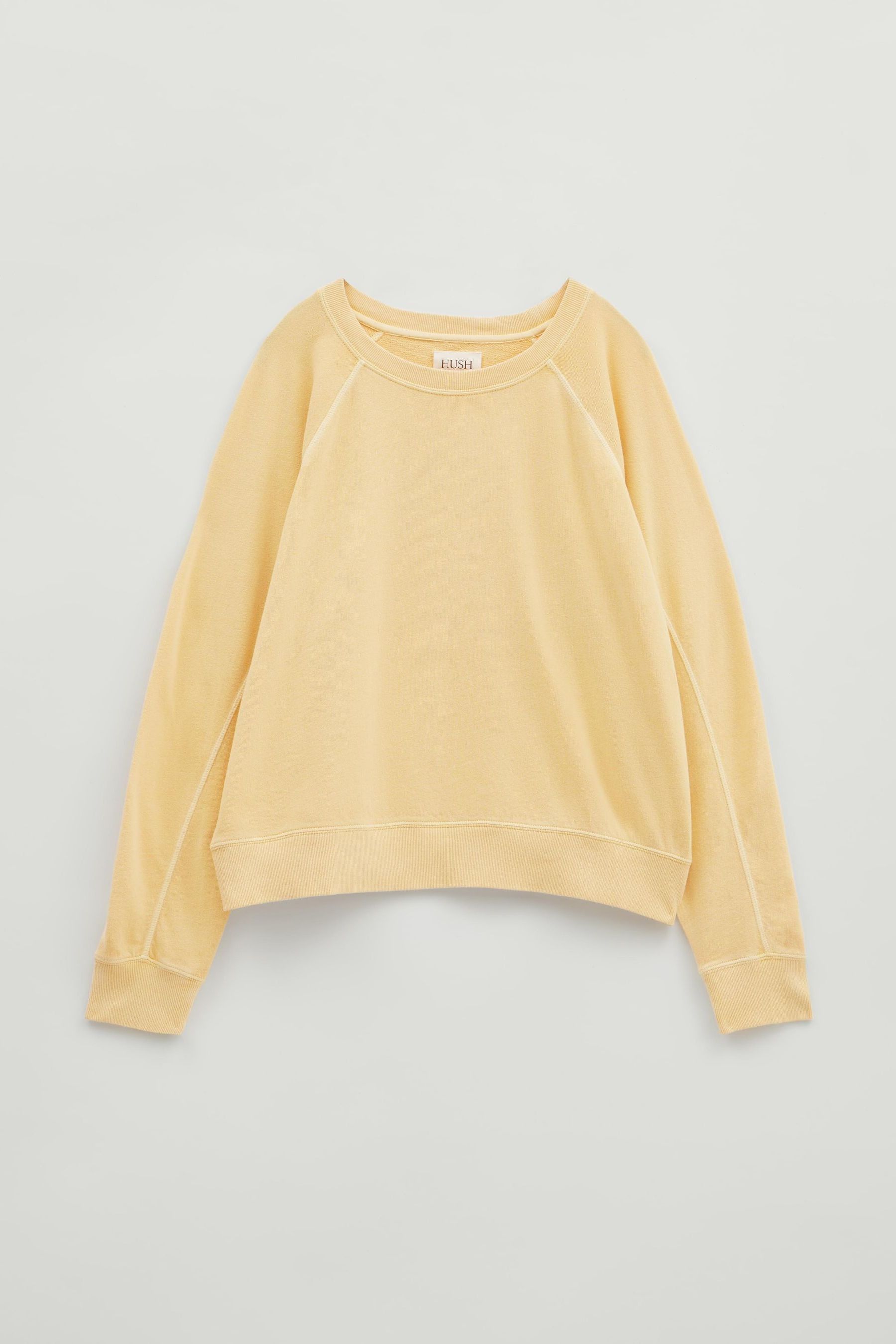 Buy Hush Yellow Kara Lightweight 100 Cotton Sweatshirt from Next Ireland