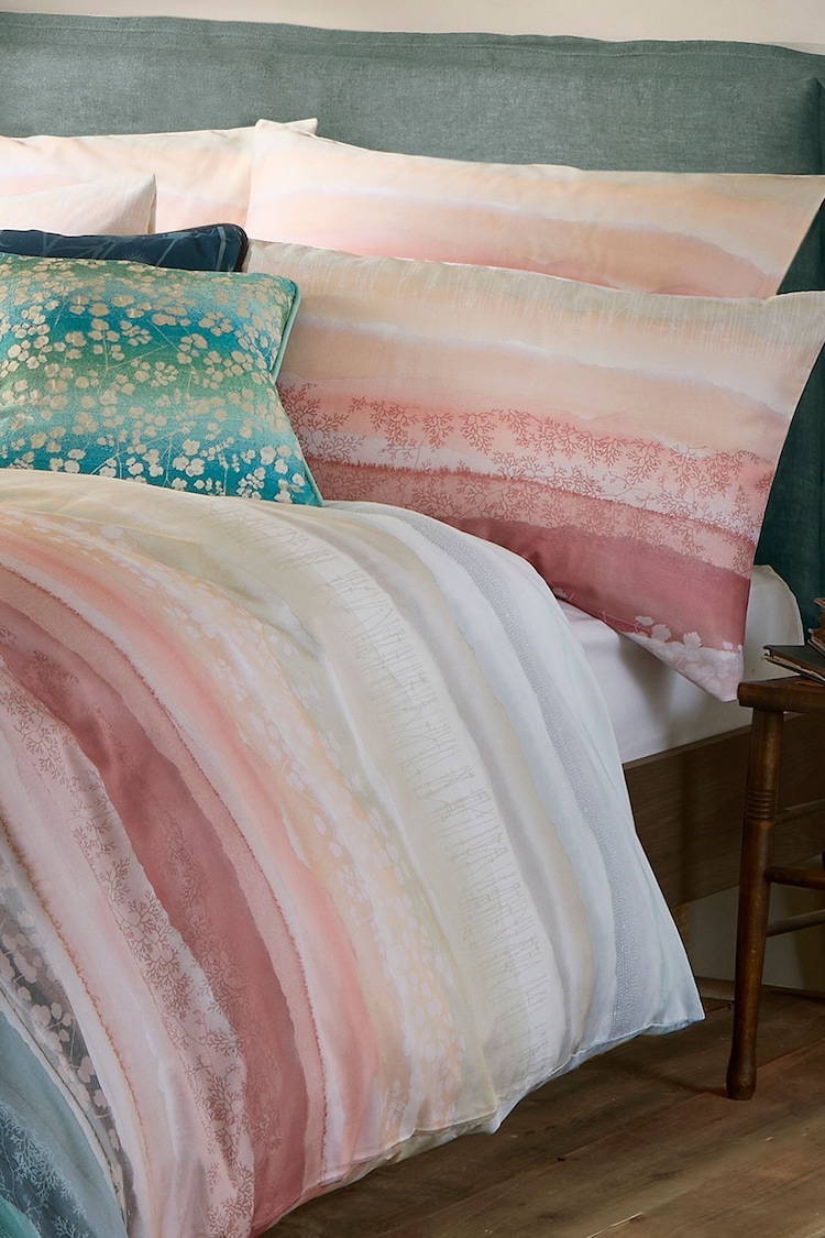 Clarissa Hulse Set of 2 Dawn Strata Pillowcases - Image 1 of 3